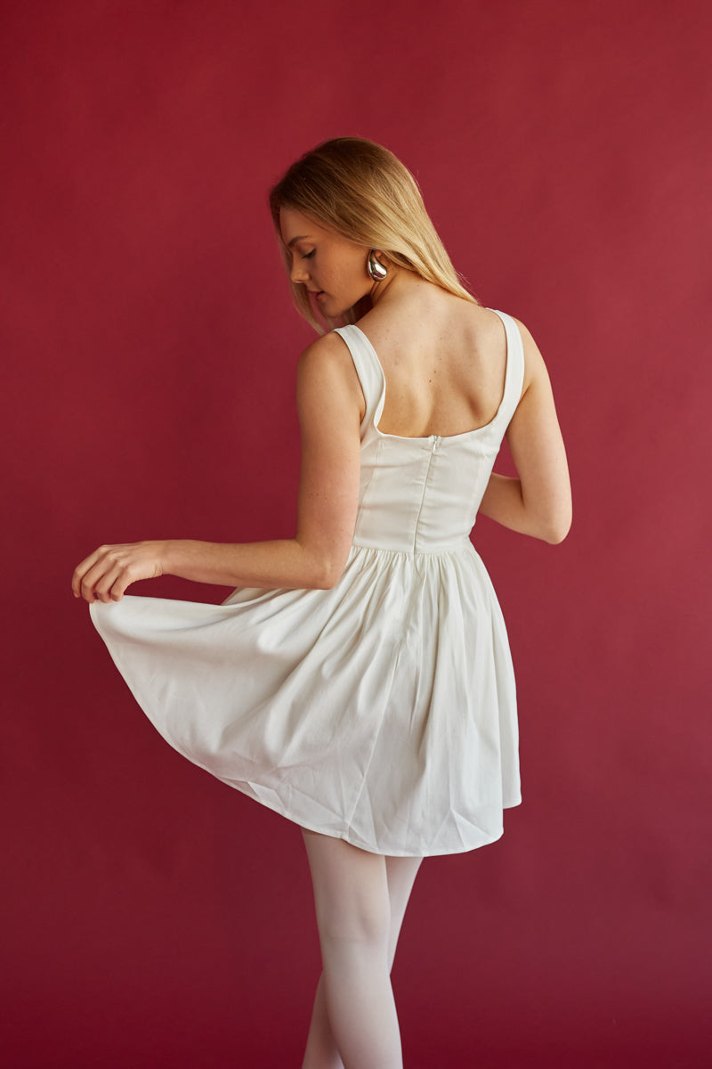 Delaney Corset Mini Dress • Shop American Threads Women's Trendy Online  Boutique – americanthreads