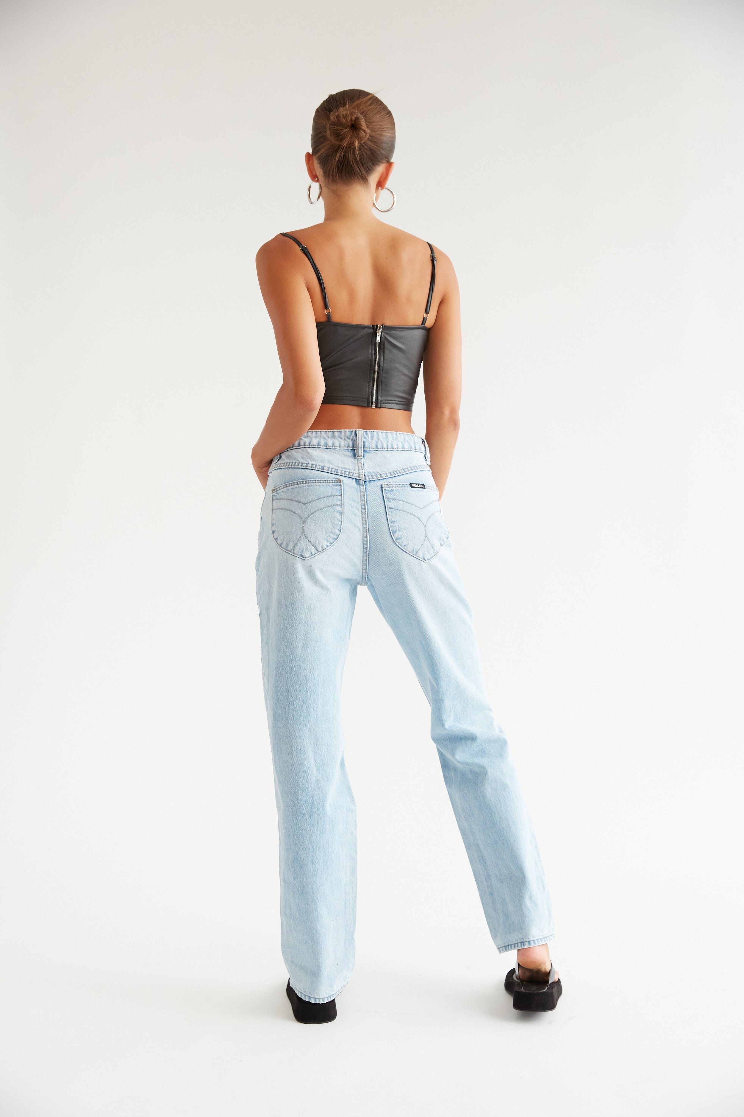 Heidi Jeans in Holiday Blue Organic