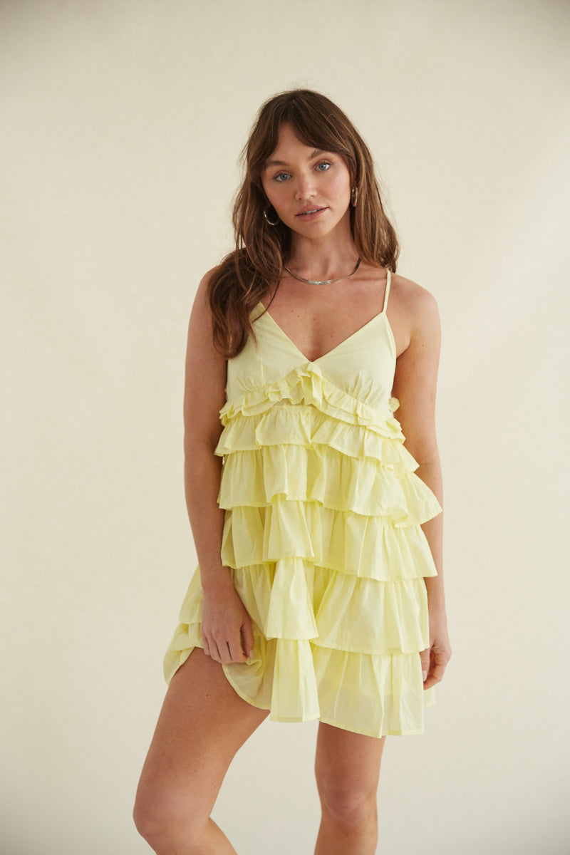 ASOS DESIGN one shoulder satin drape corset detail midi dress in Radiant  Yellow