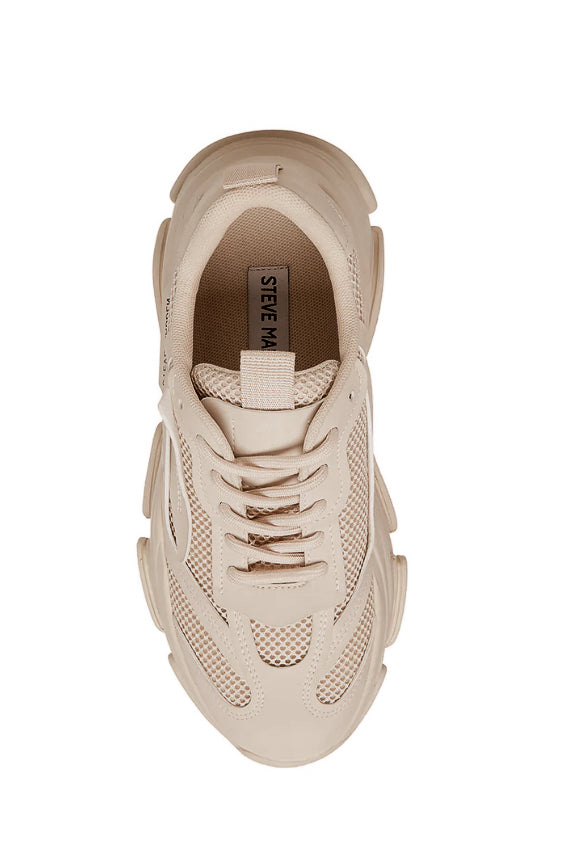 Steve Madden POSSESSION Dad Sneaker – Silver Accents