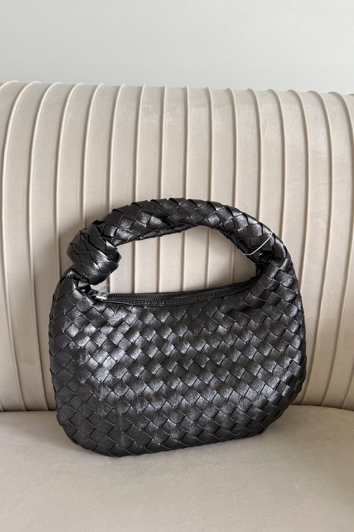Mini Studded Decor Square Bag Black Fashionable For Daily