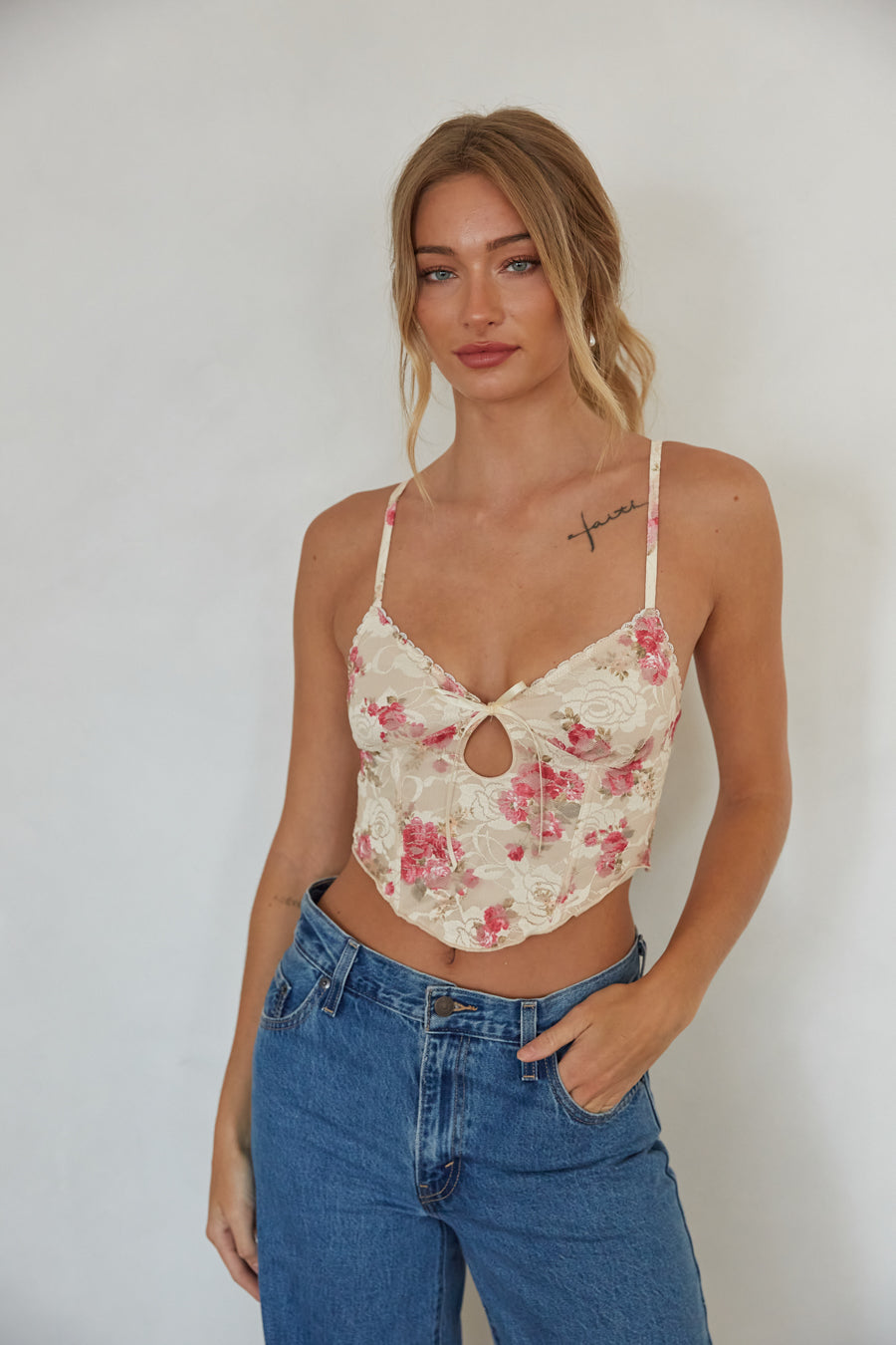 Floral store Corset