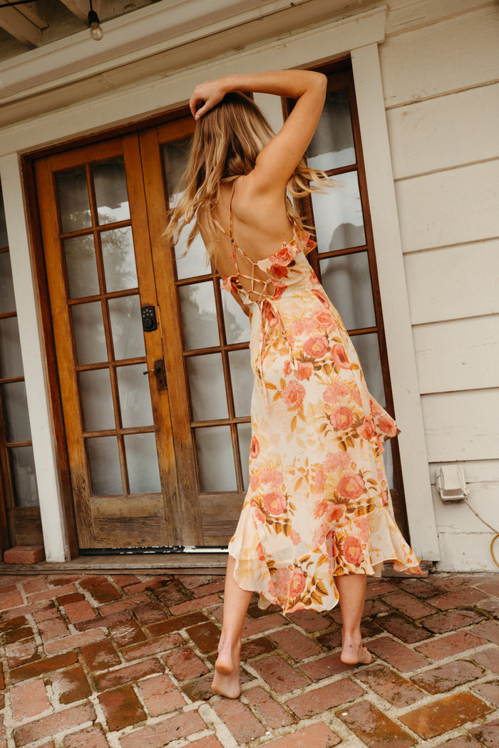 Harper Wrap Midi Dress • Shop American Threads Women's Trendy Online  Boutique – americanthreads