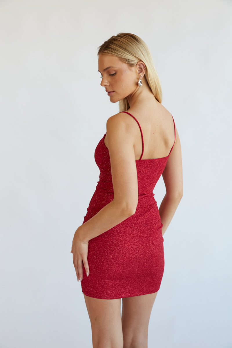 clara red glitter corset mini dress bodycon homecoming dresses 013