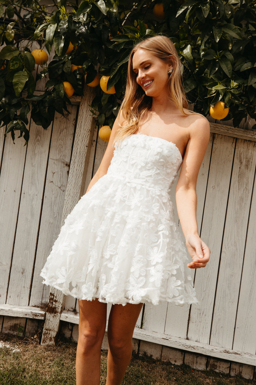 White Dresses for Women • Shop American Threads • Mini White Dresses