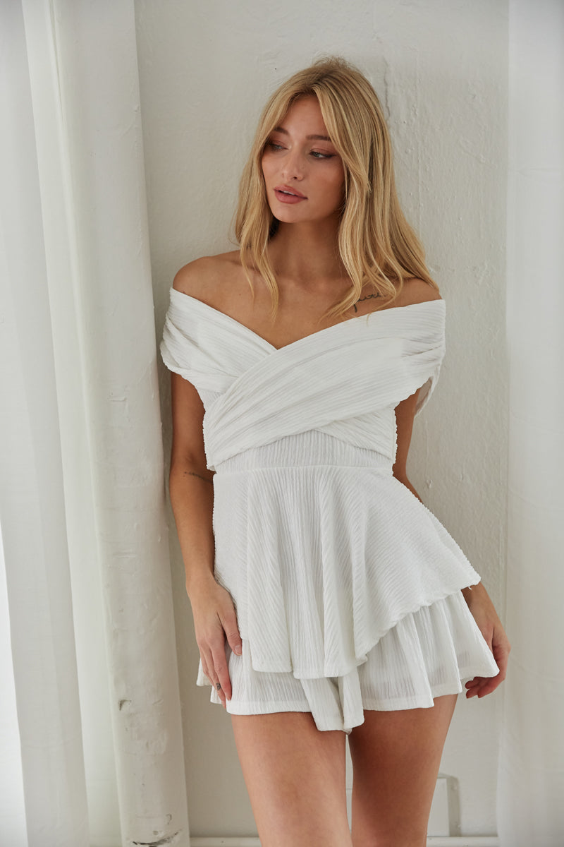 Mini romper cheap dress