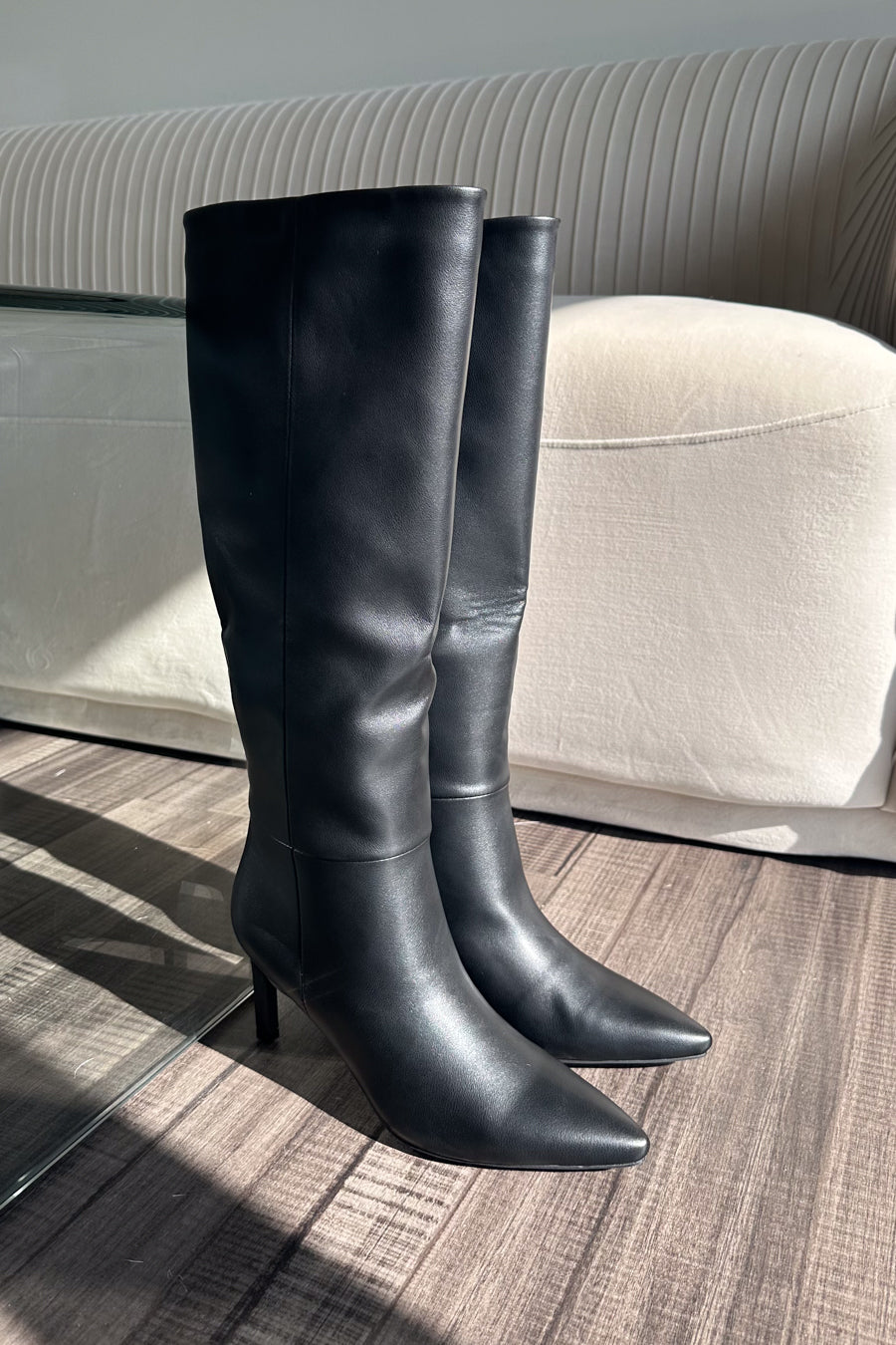 Harlen Pointed Toe Tall Boots by Billini