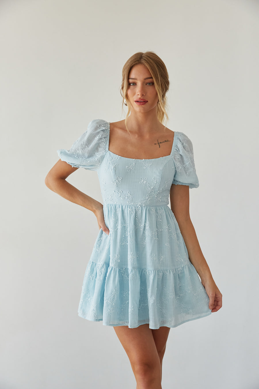 White Dresses for Women • Shop American Threads • Mini White Dresses