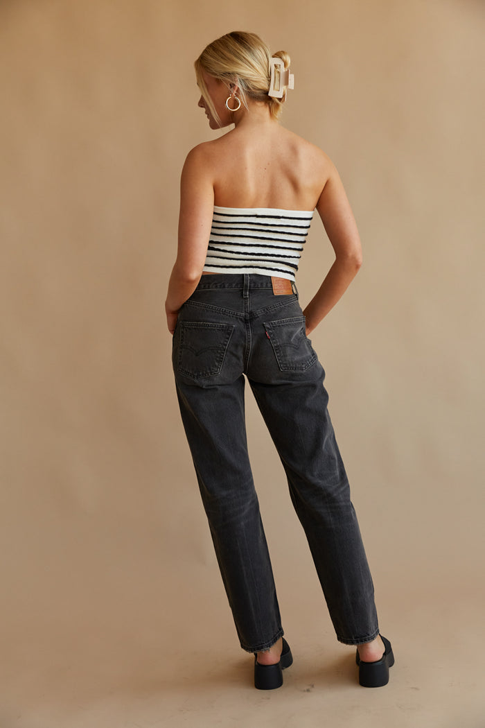 Kim High Rise Flare Jeans • Shop American Threads Women's Trendy Online  Boutique – americanthreads