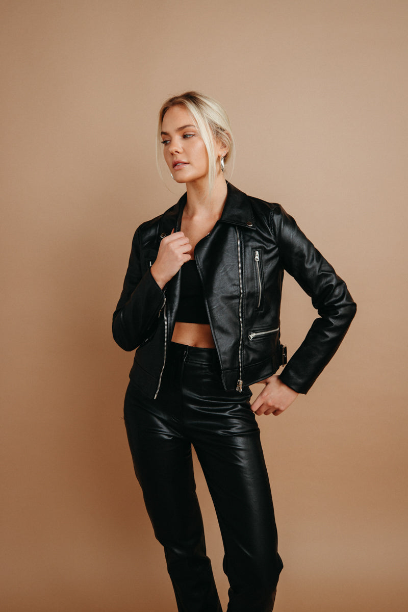 Vegan Leather Declan Jacket – PLENTY