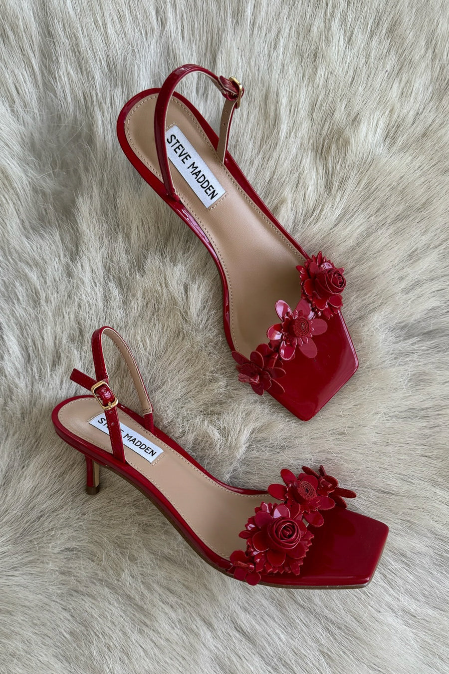 Madden girl floral shops heels