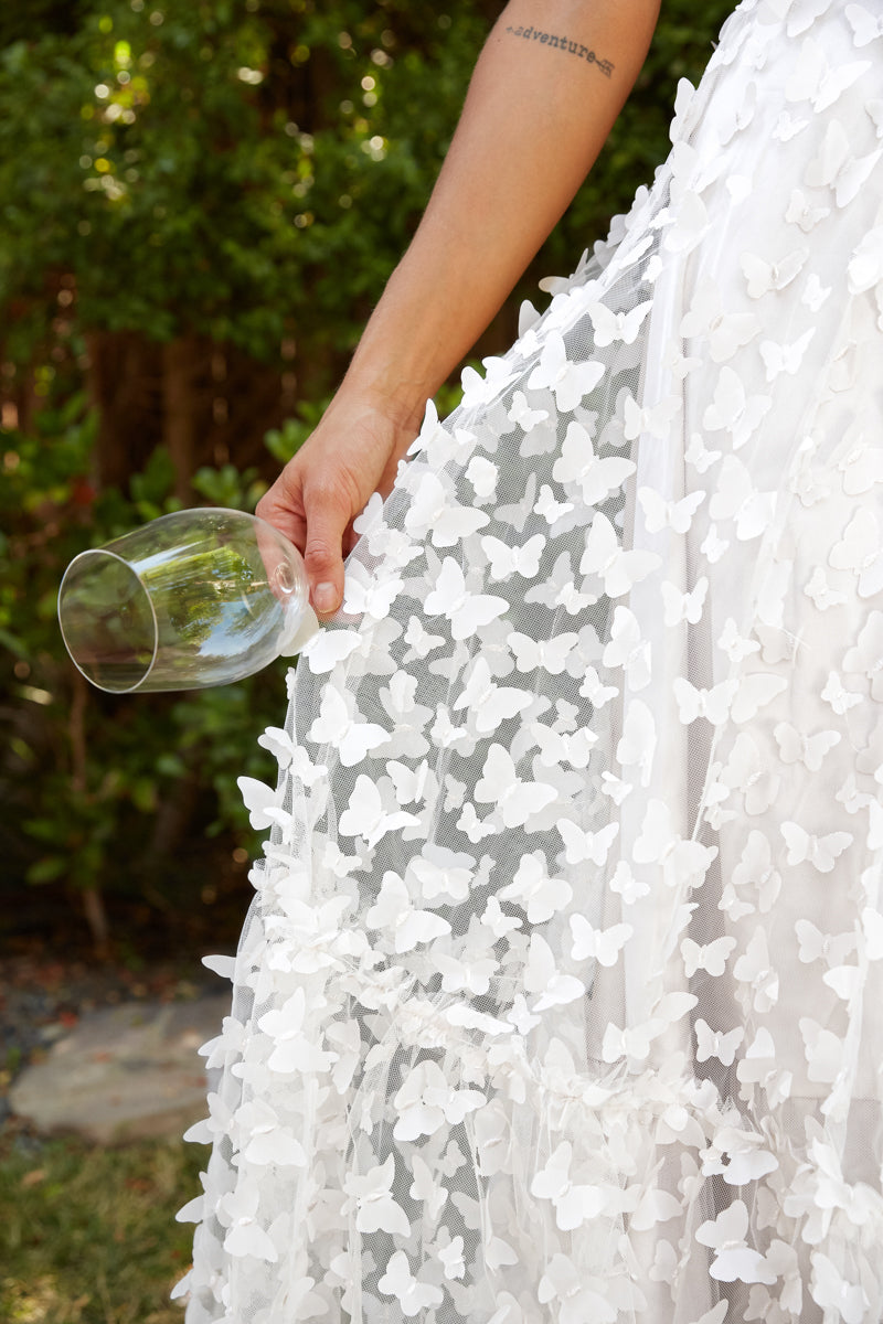 White maxi dress outlet tulle skirt