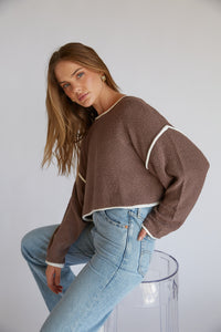 Willa Cropped Knit Sweater