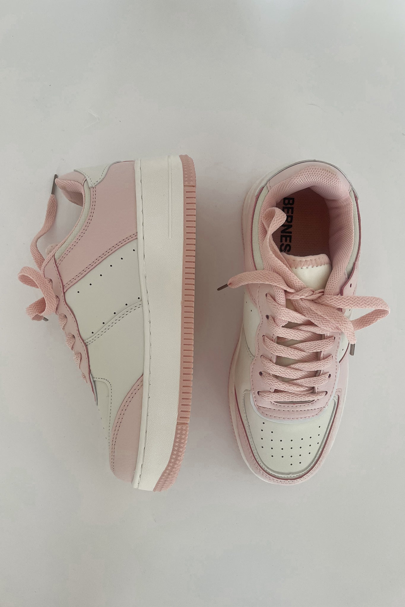 Paola Pastel Sneakers in Baby Pink Shop American Threads Women s