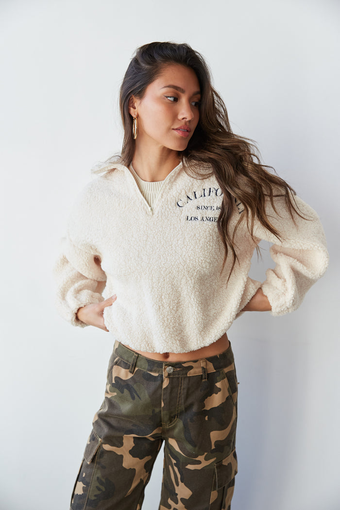 Tyla Cropped Puffer Jacket • Shop American Threads Women's Trendy
