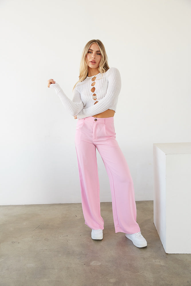 Isabel Marant Étoile // Pink High Waisted Pant – VSP Consignment