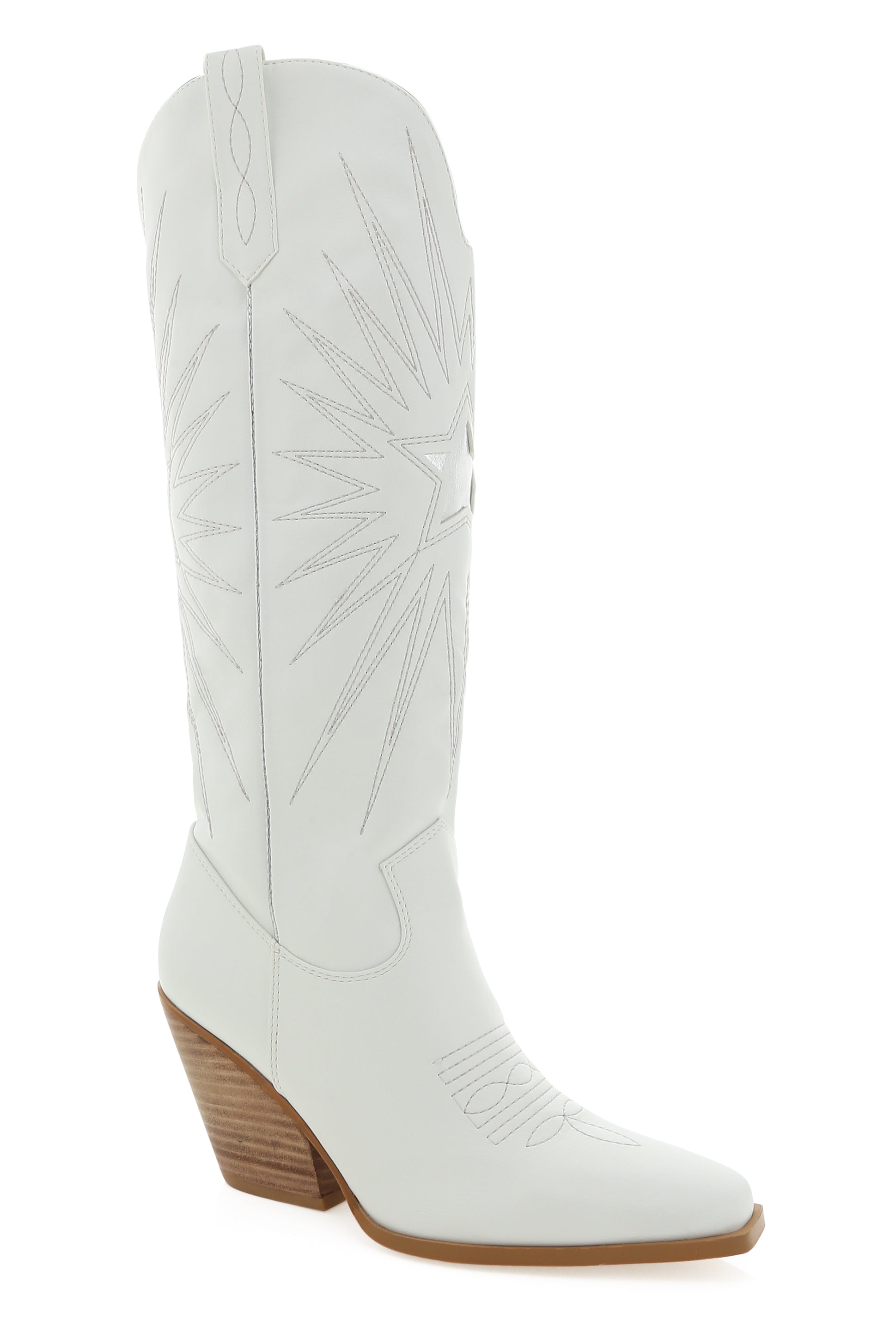 White country cheap boots