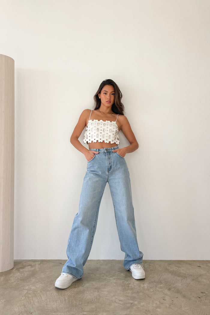 Pedro High-Rise Flare Pants • Shop American Threads Women's Trendy Online  Boutique – americanthreads