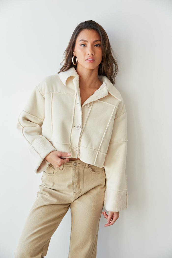 Alpine Cropped Puffer Coat • Shop American Threads Women's Trendy Online  Boutique – americanthreads