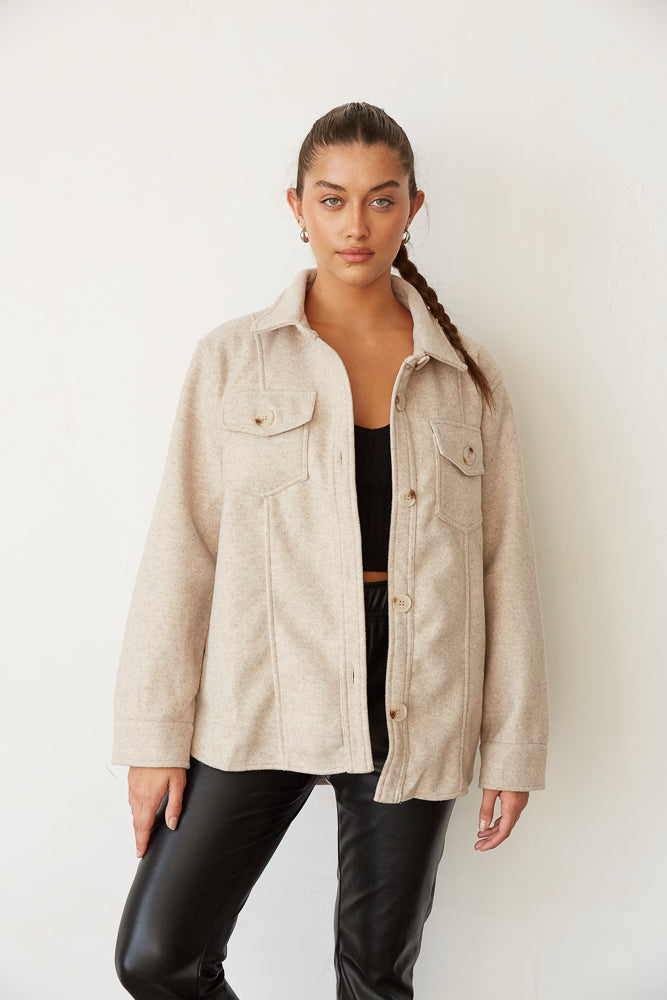 Huxley Button Up Jacket • Shop American Threads Women's Trendy
