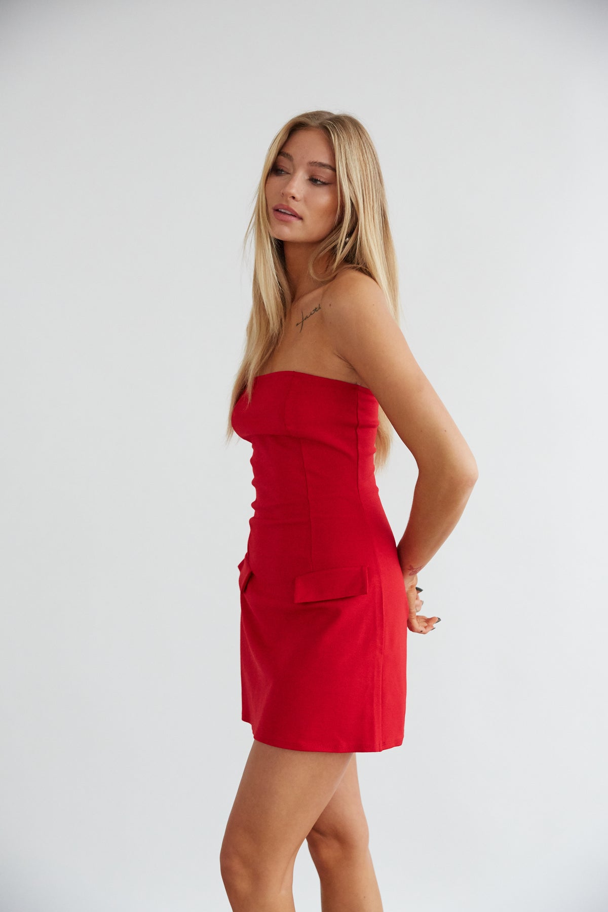 Perfect Pick Red Bodycon Dress